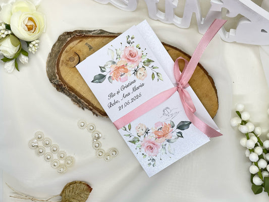 Invitatie nunta si botez cod 11472