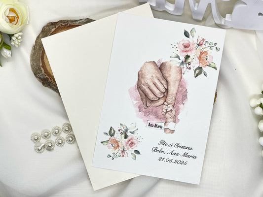 Invitatie nunta si botez cod 11477