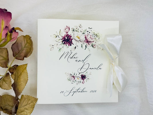 Invitatie model floral cod 1341