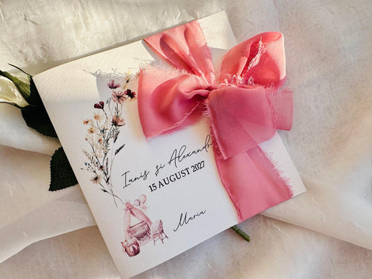 Invitatie nunta si botez cod 1392