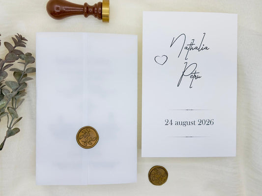 Invitatie Vellum cod 1416