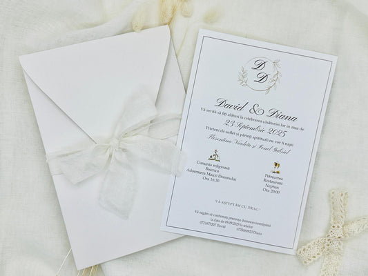 Invitatie Pastel 1600