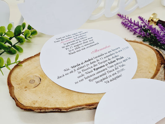 Invitatie de botez cod 1601