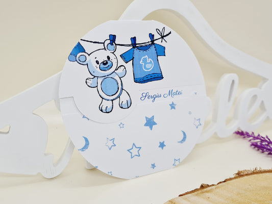 Invitatie de botez cod 1605