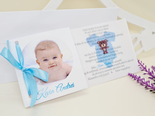 Invitatie de botez cod 1624