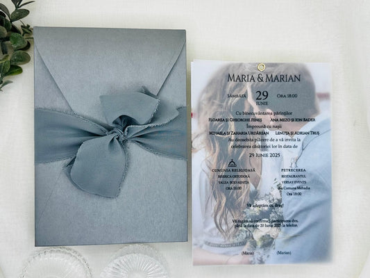 Invitatie cu fotografie cod 1854