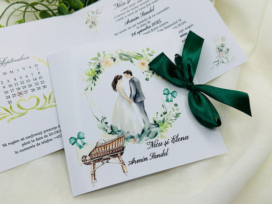 Invitatii 2 in 1 cod 1864