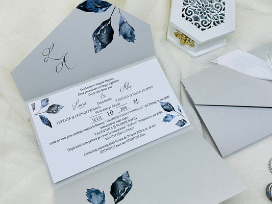 Invitatie nunta cod 1878