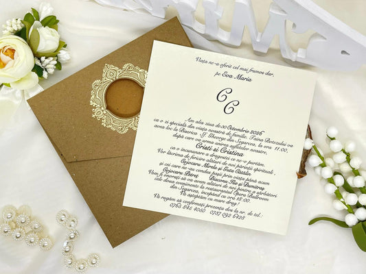 Invitatie de nunta cod 20495