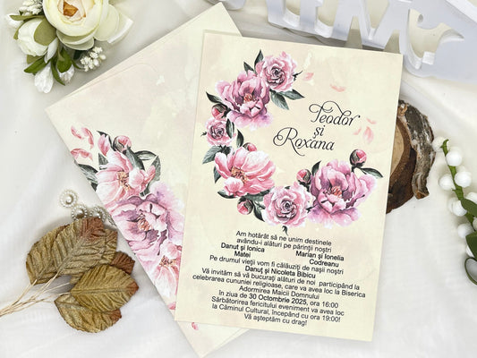 Invitatie de nunta cod 6510