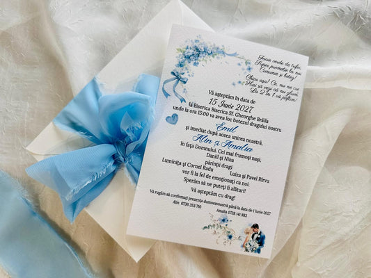 Invitatie 2 in 1 cod 11504