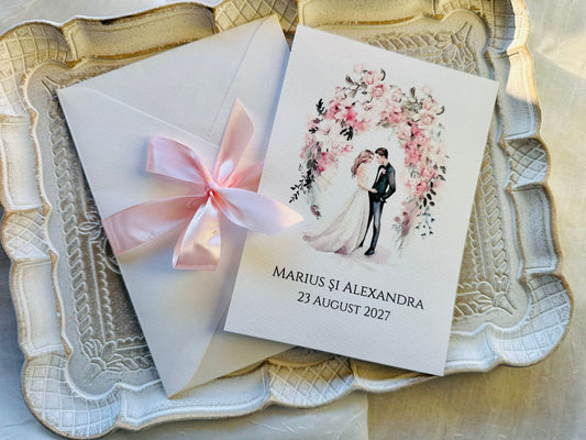 Invitatie nunta cod 1418