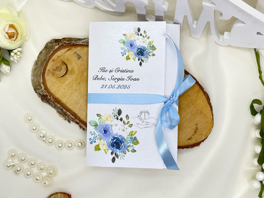 Invitatie nunta si botez cod 11473