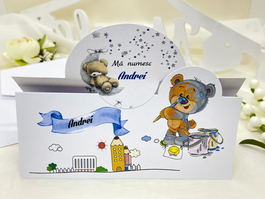 Invitatie de botez cod 1606