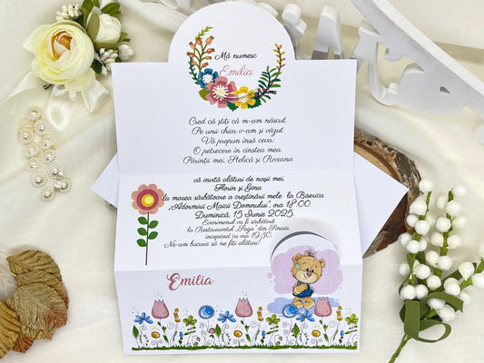 Invitatie de botez cod 1618