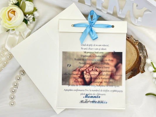 Invitatie de botez cod 1661