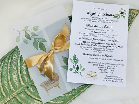 Invitatie botez cod 1419