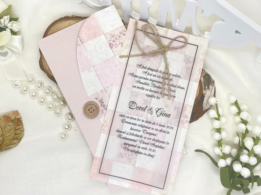 Invitatie de nunta cod 17012