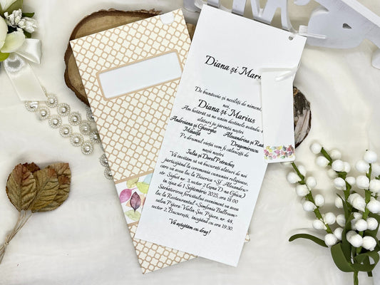 Invitatie de nunta cod 17020