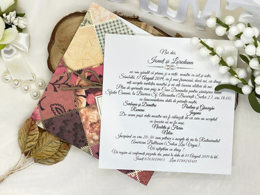 Invitatie de nunta cod 17023