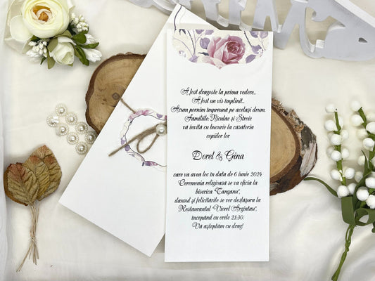 Invitatie de nunta cod 17031
