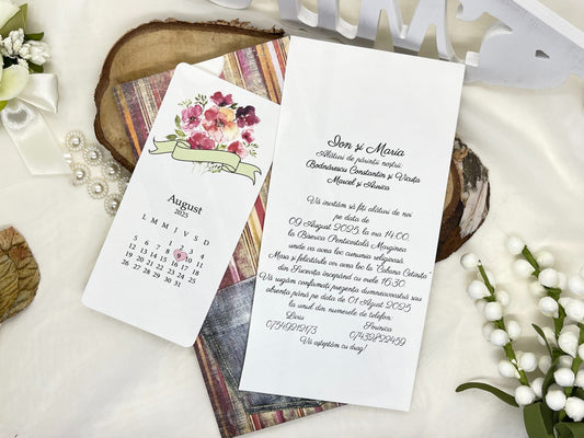 Invitatie de nunta cod 17039
