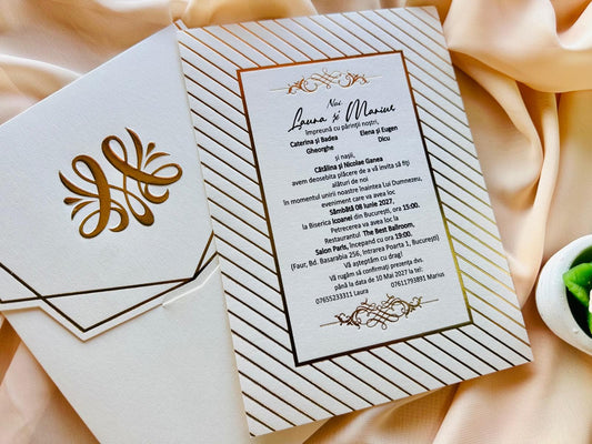 Invitatie de nunta cod 19303