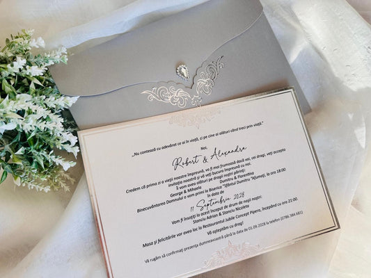 Invitatie de nunta cod 19347