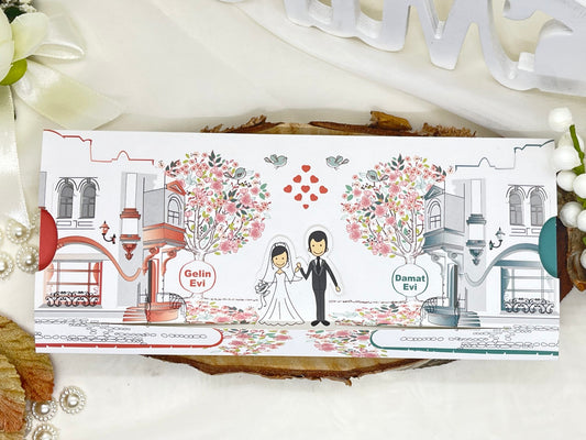 Invitatie de nunta cod 20443