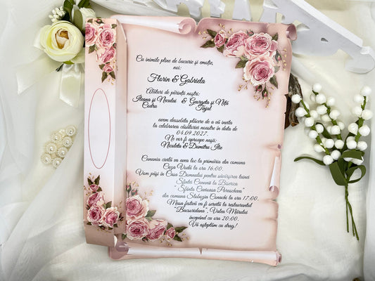 Invitatie de nunta cod 20468