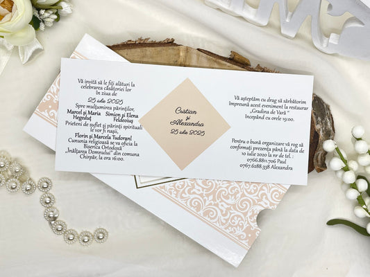 Invitatie de nunta cod 20485
