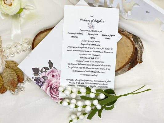 Invitatie de nunta cod 20486