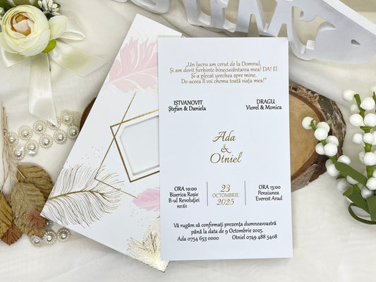 Invitatie de nunta cod 20489