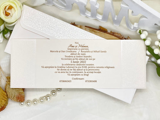 Invitatie de nunta cod 6369