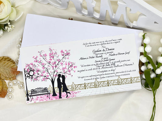 Invitatie de nunta cod 6415