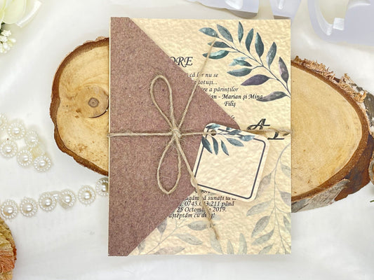 Invitatie de nunta cod 6551