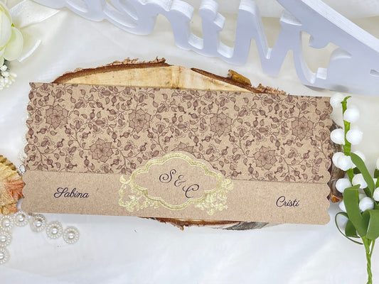 Invitatie de nunta cod 6575