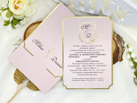 Invitatie de nunta cod 6599
