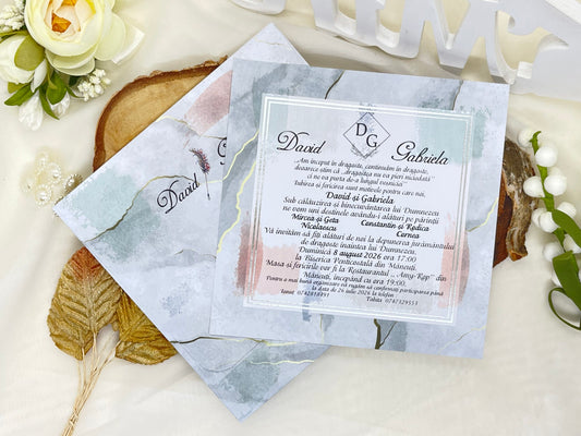 Invitatie de nunta cod 6613