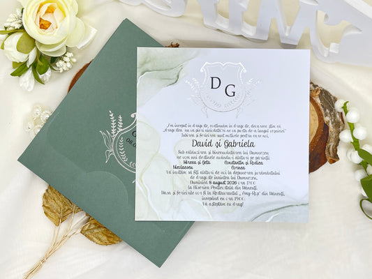 Invitatie nunta cod 6619
