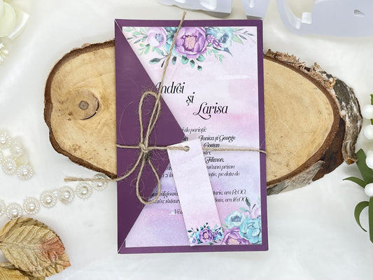 Invitatie de nunta cod 7004