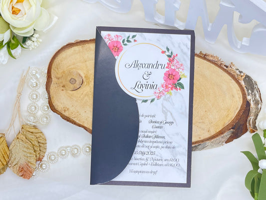 Invitatie de nunta cod 7009
