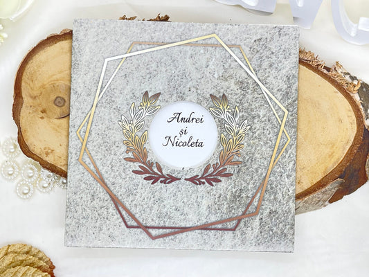 Invitatie de nunta cod 7033