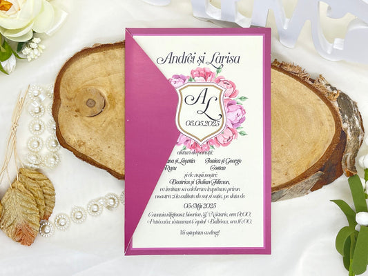 Invitatie de nunta cod 7038