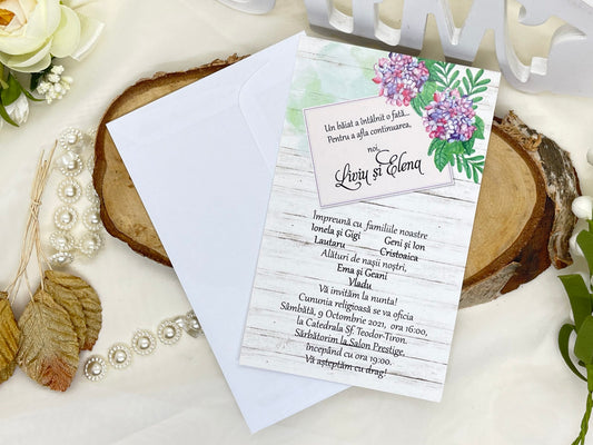 Invitatie de nunta cod 7064