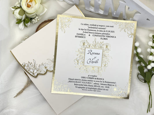 Invitatie de nunta cod 8413