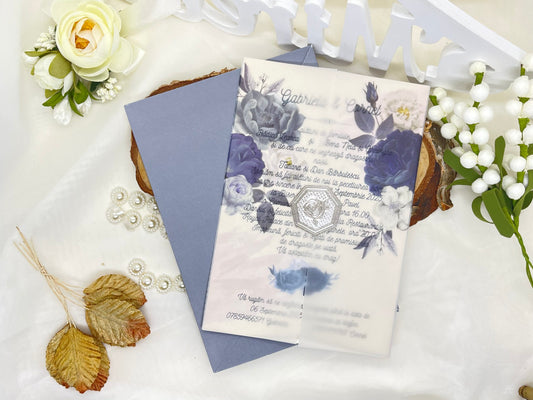 Invitatie de nunta cod 8438