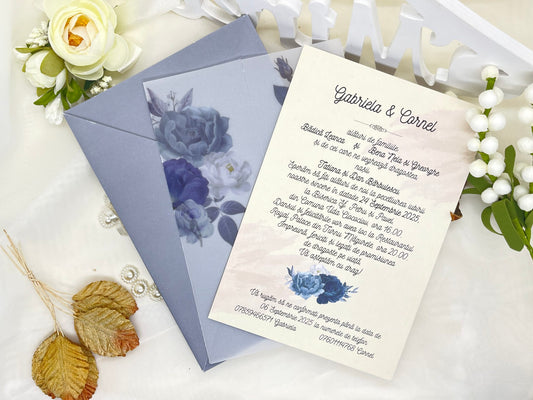 Invitatie de nunta cod 8438