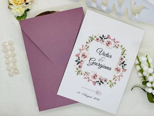 Invitatie nunta cod 11484