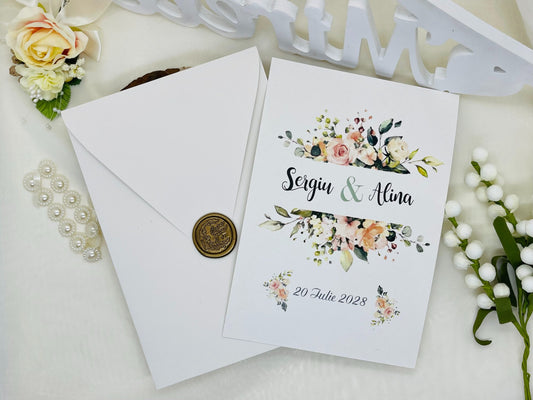 Invitatie nunta cod 11490